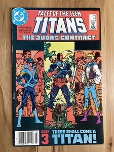 Tales of the Teen Titans #44 NEWSSTAND KEY 1st Appearance Nightwing! (DC 1984) - Picture 1 of 8