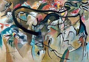 Composition 5 Painting by Wassily Kandinsky Art Reproduction - Picture 1 of 3