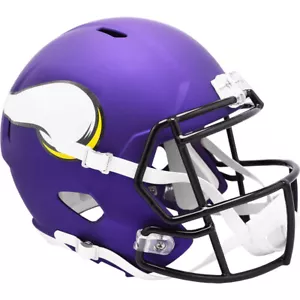 Casco de fútbol americano réplica tamaño completo Minnesota Vikings Riddell Speed - Imagen 1 de 4