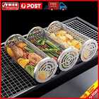 BBQ Basket Portable Barbecue Cage Net Non-stick Easy To Clean Cooking Tools (S)