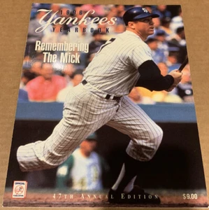 1996 New York Yankees Official Yearbook 47th Annual Edition Remembering The Mick - Picture 1 of 10