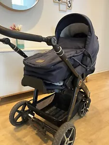 Kombi Kinderwagen Hartan Racer GT Design bellybutton blau - sehr guter Zustand - Bild 1 von 15