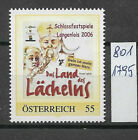 Österreich personalisierte Marke Schlossfestspiele 2006 LANGENLOIS 8011795 **