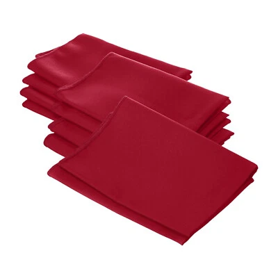 LA Linen Pack-10 Polyester Poplin Napkin 18 by 18-Inch. Made in USA - Image 1 of 2