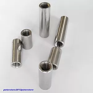 Rundmuffen Edelstahl 9070 Distanzmuffen Muffe Verbindungsmuffen A2 M6 M8 M10 M12 - Bild 1 von 1