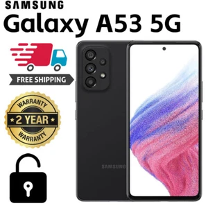 Brand New Sealed Samsung Galaxy A53 5G SM-A536U 128GB Black FACTORY UNLOCKED - Picture 1 of 8