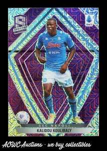 2020-21 Chronicles Spectra Purple Mojo #6 Kalidou Koulibaly (SSC Napoli) - Picture 1 of 2
