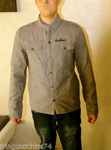 KANABECH BIOLOGIK ditch grey velvet jacket T M NEW LABEL value €97 - Picture 1 of 3