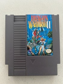 DRAGON WARRIOR II 2 - Nintendo NES - VERY GOOD GAME ONLY AUTHENTIC