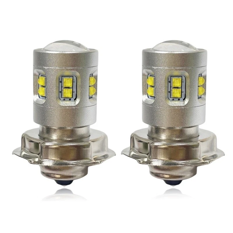 S3 P26S DC6V-30V Motorrad  Scheinwerfer Birne Frontlicht Weiß - Image 1 of 1