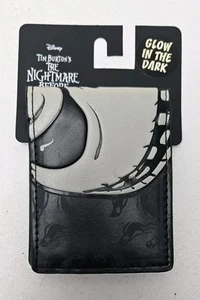 Bioworld Jack Skellington Glow In The Dark Wallet Nightmare Before Christmas NWT - Picture 1 of 6