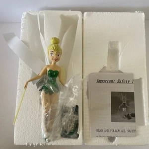 Disney TINKERBELL TREE TOPPER Glitter Wings Christmas Collection New With Box - Picture 1 of 5