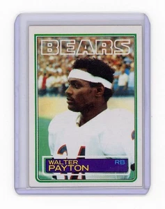 Topps Walter Payton Chicago Bears 1983 - Imagen 1 de 2