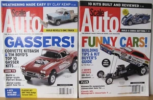 Magazines: Scale Auto 2013 issues August (Funny Cars) October (Gassers) - models - Picture 1 of 3