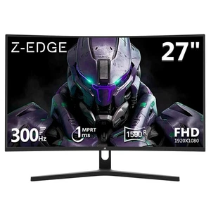 Z-Edge Ecran Gaming Incurvé 27'' 300 Hz DP1.4*2 240 Hz HDMI2.0*2 1ms MPRT Fre... - Photo 1/7