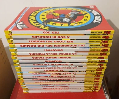 TEX nuova ristampa - Lotto 20 numeri consecutivi (181 - 200  NUOVI da Edicola - Immagine 1 di 2