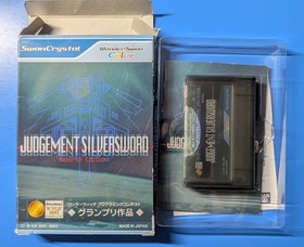 WonderSwan Color Judgement Silversword Rebirth Edition CIB WSC - US Seller