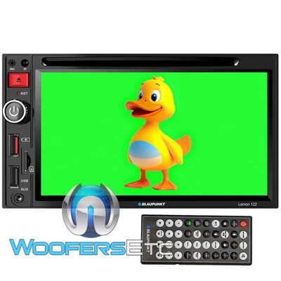 BLAUPUNKT LEMON 122 DOUBLE DIN 6.5" TOUCHSCREEN BLUETOOTH DVD CD USB STEREO NEW - Image 1 of 4