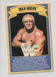 1989 WWF Gold Bond Ice Cream Hulk Hogan JL25 - Picture 1 of 4