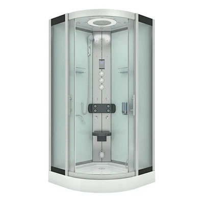 AcquaVapore Duschkabine Dusche D58-20M1 Komplettdusche Fertigdusche 100x100 cm - Bild 1 von 4