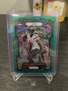 2023 Panini Prizm - Ahmad Gardner #228 Green Wave Prizm - Picture 1 of 2