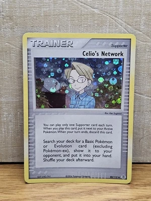 Celio's Network 88/112 FireRed & LeafGreen Reverse Holo Pokémon Card TCG  - Image 1 of 4