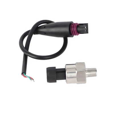 100PSI 1/8NPT Thread Pressure Transducer Sender Sensor Stainless Steel✈ - Image 1 of 4