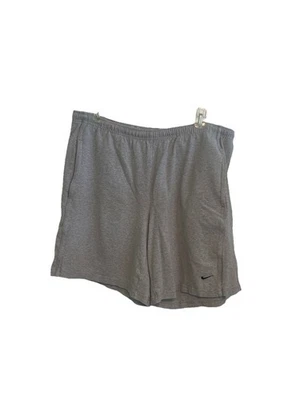 Pantalones Cortos Nike Y2K De Colección Talla XXL Gris Bordado Swoosh Logo Entrenamiento Gimnasio Foto 1 de 4