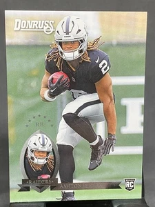 Ashton Jeanty Retro 1995 2025 Panini Donruss Rookie RC Raiders  - Imagen 1 de 2