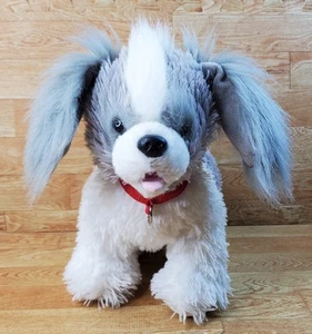 Promise Pets Shih Tzu 12" Plush Dog Stuffed Animal Gray White Build A Bear 2016 - Picture 1 of 7