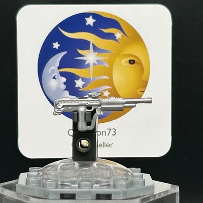 Arma HALO Mega Bloks Construx: Rifle de Batalla (Tipo 2) - Plata Metálica x1 Foto 1 de 2