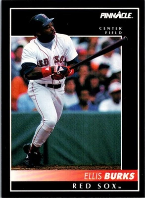 1992 Pinnacle Ellis Burks Boston Red Sox #26 - Image 1 of 2