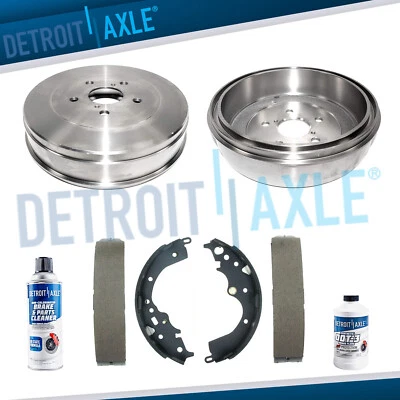 5 Lug Rear Brake Drum Shoes for 2004 2005 2006 2007 2008 2009 2010 Toyota Sienna - Image 1 of 4