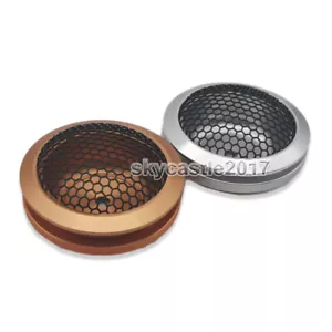 Cubierta de altavoz de tweeter de aluminio de 1,5" pulgadas círculo decorativo parrilla de malla metálica - Imagen 1 de 15