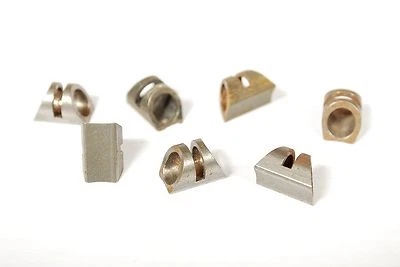 Braze On Bicycle Top Tube Cable Housing Guide Steel NOS - Image 1 of 2