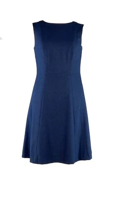 Nuevo con etiquetas Vestido Alex Marie Azul Línea A Sin Mangas, Forrado, Talla 4 Minorista $129 Foto 1 de 4