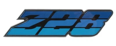 НОВЫЕ детали отделки синий Z28 решетка эмблема / для 1980-81 CHEVY CAMARO / 6882 - Изображение 1 из 4