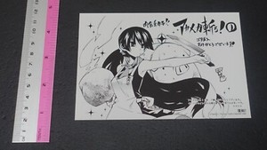 Tetsuya Tashiro Akame ga Kill! Privilege Art Card G Akame