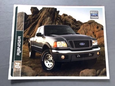 2004 Ford Ranger 1st Edition Truck 24-page Sales Brochure Catalog - Tremor - Image 1 of 4