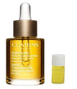 Clarins Santal Face Treatment Oil - for dry skin - 30 ml + 2 ml - New - Unboxed - Picture 1 of 1