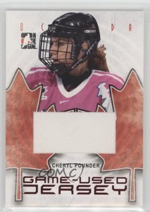 2007-08 ITG O Canada Game-Used Jersey Cheryl Pounder #GUJ-26