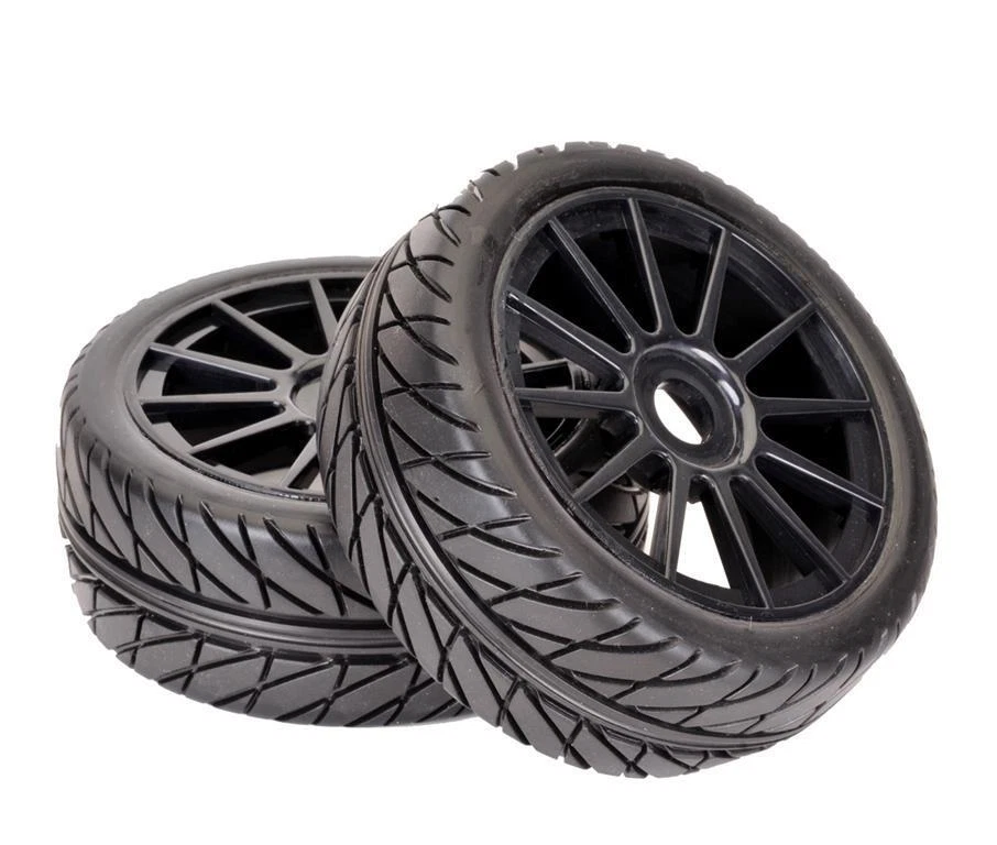 Team C 1:8 Buggy Kompletträder Racing Rally Profil/schwarz (2 St.), TC0808B - Bild 1 von 1