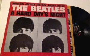 1964 orig THE BEATLES album A Hard Day's Night Lp UAL 3366 MONO inner PLAY TEST - Picture 1 of 12