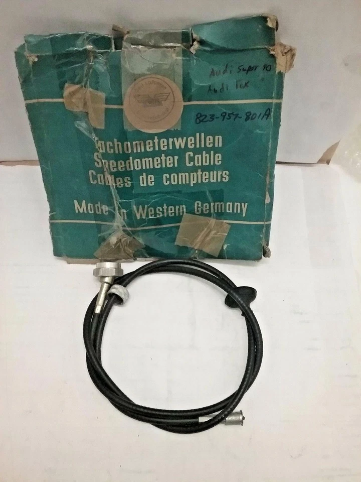 Audi; Super 90 y Dasher: Cable velocímetro VW Fox 1968-1974 pieza # 823-957-801A Foto 1 de 1