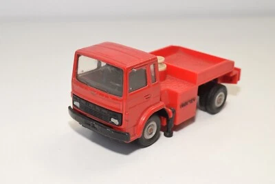 A47 1:43 NOREV MAXIJET DAF GRU TRUCK CRANE TRUCK ROSSO BUONO - Immagine 1 di 4