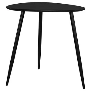 Coaster Odessa Mid-Century Triangular Solid Wood End Table Black - Picture 1 of 10