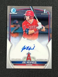 2023 Bowman DRAFT CHROME JOE REDFIELD AUTO ANGELS CDA-JRE - Picture 1 of 2