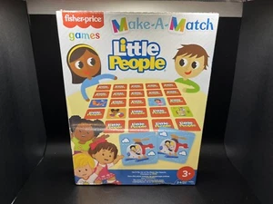 Fisher Price Make-A-Match Little People Game Memory Game Toy NEW - Picture 1 of 2