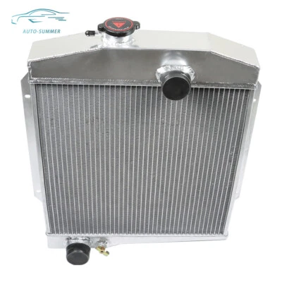 For 1961-1971 International Harvester Scout 2.5L 3.2L MT 4Row Radiator Aluminum - Image 1 of 4