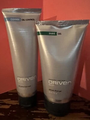 Avon Derek Jeter DRIVEN gel de barbear 5 oz e controle de óleo lavagem facial 4,2 oz novo/selado - Imagem 1 de 3